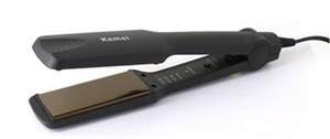 Buy Kemei KM 329 Temperature Control Professional Hair Straightener Black  Online  Purplle